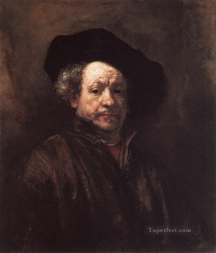  Torre Lienzo - Autorretrato 1660 Rembrandt